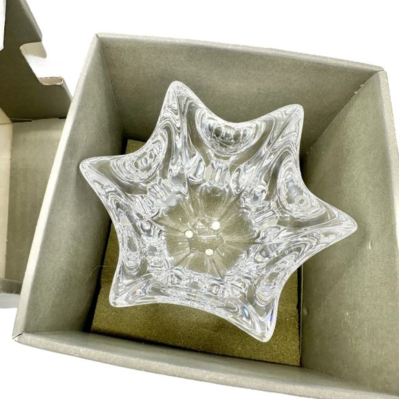 Orrefors Sweden Belle Tulip Bowl 4540/11 Lead Crystal 4x4.5in Original Box - Picture 10 of 10